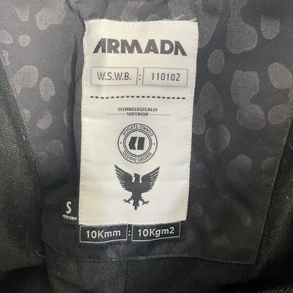 Armada Women's Black Leopard Print Track Pants - Picture 8 of 16